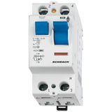 Residual current circuit breaker 40A, 2-pole, 30mA, type AC