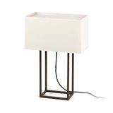 VESPER BROWN TABLE LAMP 2 X E27 20W