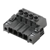 PCB plug-in connector (wire connection), 7.62 mm, Number of poles: 4, 