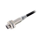 Proximity sensor, inductive, brass-nickel, M8, shielded, 1.5 mm, NC, 2 E2E 8524D