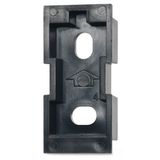 Adaptor,for panel mounting, 17.5 mm.wide, S13,14,15,19,20,22,70,77 (020.01)