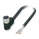 SAC-4P- 5,0-28R/FR SCO RAIL - Sensor/actuator cable