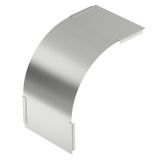 DBV 60 400 F A4  Vertical arc cover 90°, descending, W400mm, Stainless steel, material 1.4571 A4, 1.4571 without surface. modifications, additionally treated