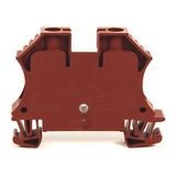 Allen-Bradley, 1492-J IEC Terminal Block, One-Circuit Feed-Through Block, 10 mm (# 22 AWG - # 8 AWG), Standard Feedthrough, Black,