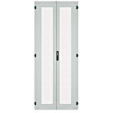 IS-1 split door ventilated 2-parts 80x200 RAL7035 lightgrey