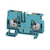 Feed-through terminal block, PUSH IN, 6 mm², 800 V, 41 A, Number of co