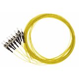 FO Pigtail ST, 9/125æm OS2, 2.0m, Easy Strip, yellow,4pcs