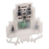 Allen-Bradley, 1492-H Finger-Safe Terminal Blocks, Double Circuit Surge Suppressor Block, H-Block,Code 2,White