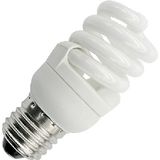 E27 CFL T2 Full Spiral 39x88 230V 480Lm 7W 2700K 10Khrs