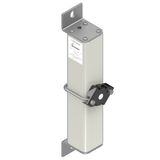 Fuse-link, high speed, 100 A, DC 2000 V, compact size 1, 57 x 70 x 266 mm, aR, IEC, with indicator