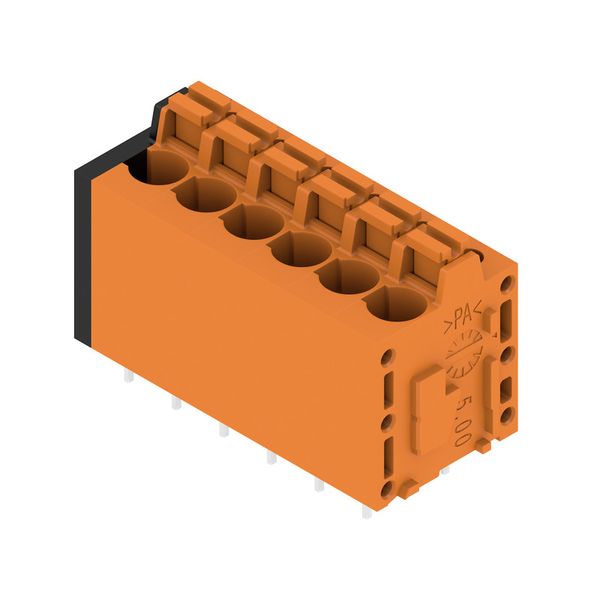 PCB terminal, 5.00 mm, Number of poles: 6, Conductor outlet direction: image 2