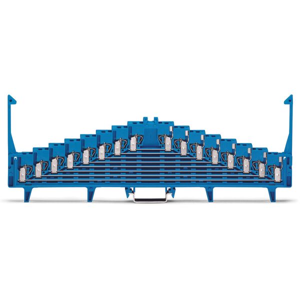 8-level terminal block for matrix patching with locking clips one pote image 1