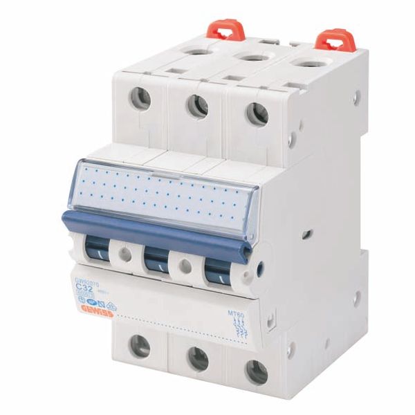 MINIATURE CIRCUIT BREAKER - MT 100- 3P CHARACTERISTIC D 6A - 3 MODULES image 2