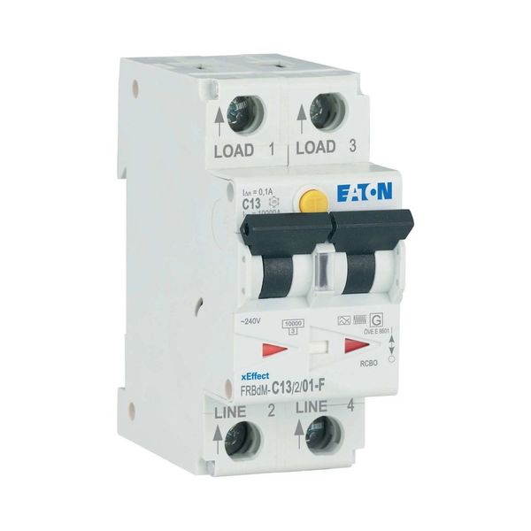 Digital RCD/MCB combination, 13 A, 100 mA, MCB trip characteristic: C, 2p, RCD trip characteristic: F image 13