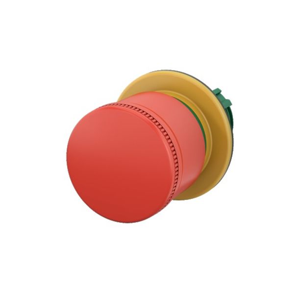 Emergency stop/emergency switching off pushbutton, RMQ-Titan, Mushroom-shaped, 30 mm, Non-illuminated, Pull-to-release function, Red, yellow image 4