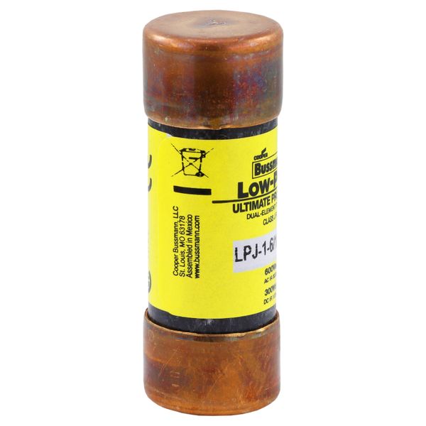 Fuse-link, LV, 1.6 A, AC 600 V, 21 x 57 mm, J, UL, time-delay image 34