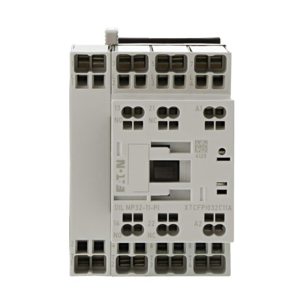 Contactor, 4 pole, AC operation, AC-1: 32 A, 1 N/O, 1 NC, 220 V 50/60 Hz, Push in terminals image 6