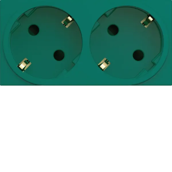 GALLERY SOCKET SOCKET DOUBLE 4 ST. GREEN image 1