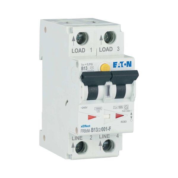 Digital RCD/MCB combination, 13 A, 10 mA, MCB trip characteristic: B, 2p, RCD trip characteristic: F image 10