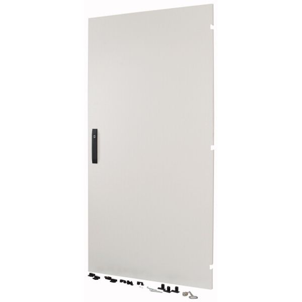 Section wide door, closed, HxW=1625x795mm, IP55, grey image 1