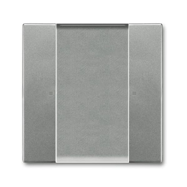 6735/01-803 CoverPlates (partly incl. Insert) Remote control grey metallic image 2