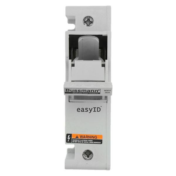 Fuse-holder, low voltage, 30 A, AC 600 V, DC 600 V, UL Class J, 33 x 72 x 117 mm, 1P, UL, CSA image 51