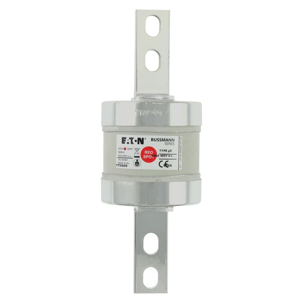 Fuse-link, low voltage, 500 A, AC 660 V, DC 450 V, BS88/C2, 74 x 210 mm, gL/gG, BS image 7