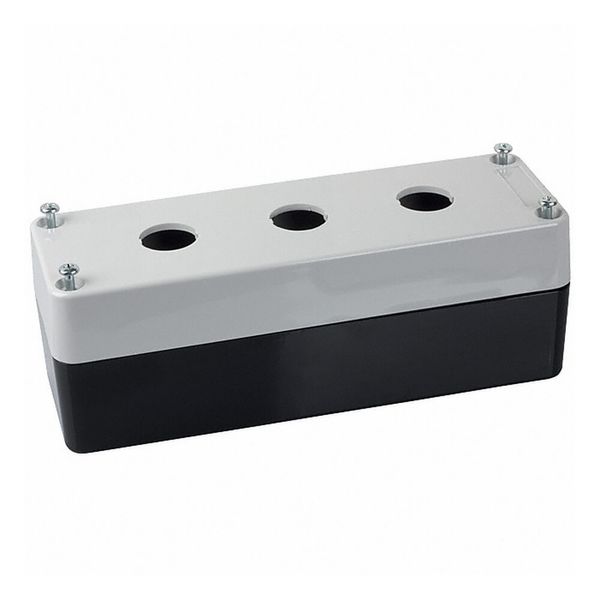 Control box enclosure, three holes, depth 60 mm image 2