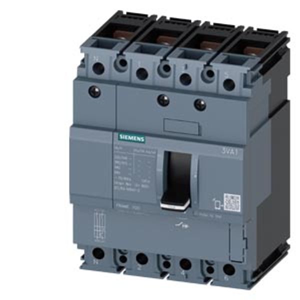 circuit breaker 3VA1 IEC Frame 100 breaking capacity class N image 1