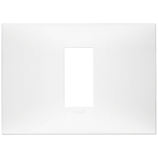 Plate 1centrM techn.matt white image 1