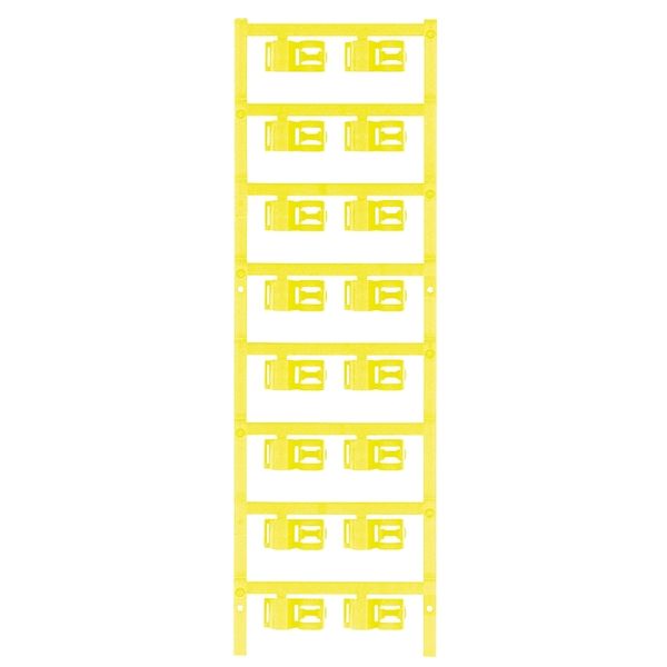 Cable coding system, 3.5 - 7 mm, 12.5 mm, Polyamide 66, yellow image 2