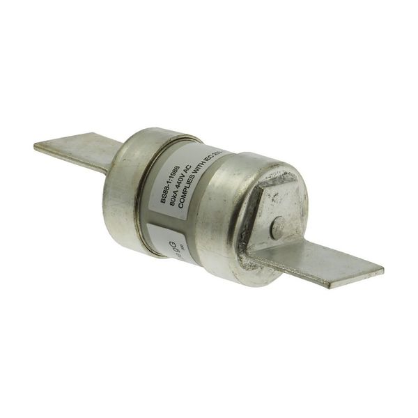 Fuse-link, low voltage, 10 A, AC 440 V, BS88/F3, 27 x 80 mm, gL/gG, BS image 6