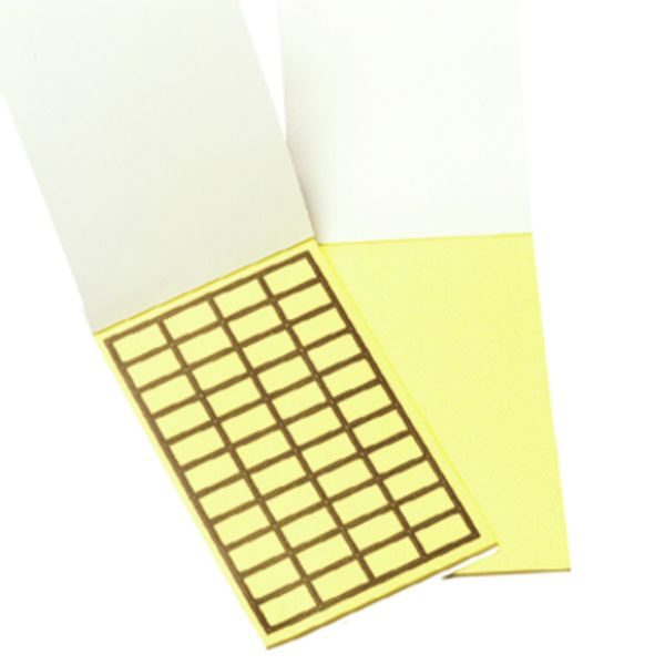 Device marking, Self-adhesive, 14 mm, Acrylic-coated fibre webbing, ye image 2