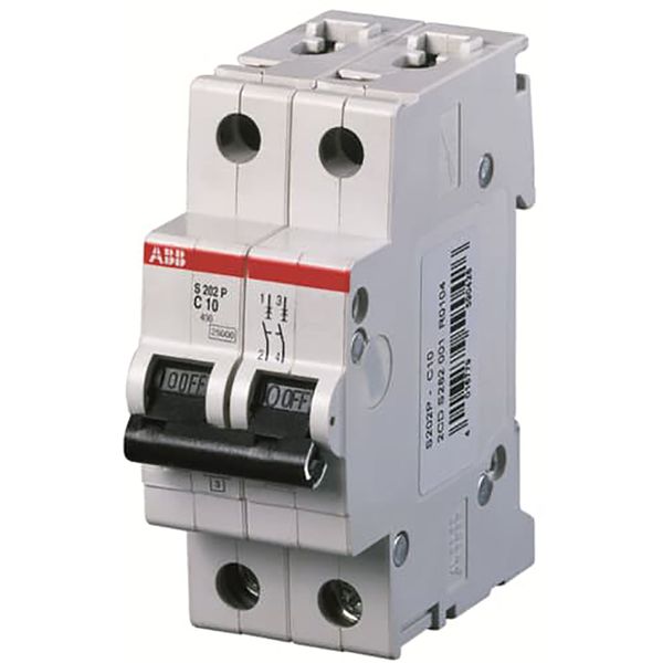 S202P-C13 Miniature Circuit Breaker - 2P - C - 13 A image 1