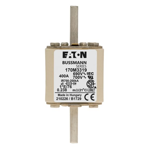 400A 690V IEC 1*E/76 aR HS FUSE image 10