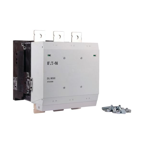 Contactor, 380 V 400 V 315 kW, 2 N/O, 2 NC, RAC 500: 250 - 500 V 40 - 60 Hz/250 - 700 V DC, AC and DC operation, Screw connection image 9