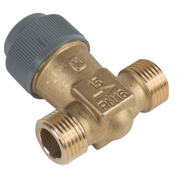 Zone Valve, 20 mm, 2-Way, G External, stem Up Open, Brass, 2.5 kvs image 1