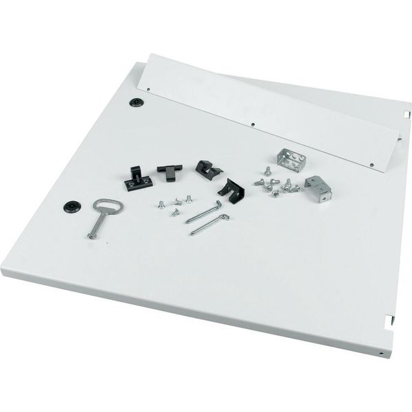 Front plate/door, middle, H=750mm, IP55, grey image 3