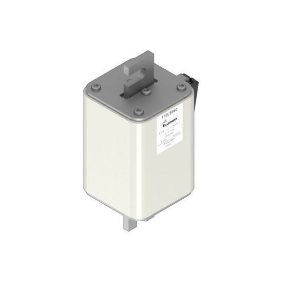 Fuse-link, high speed, 630 A, AC 1600 V, Size 3, 74 x 92 x 171 mm, aR, IEC, single indicator image 6