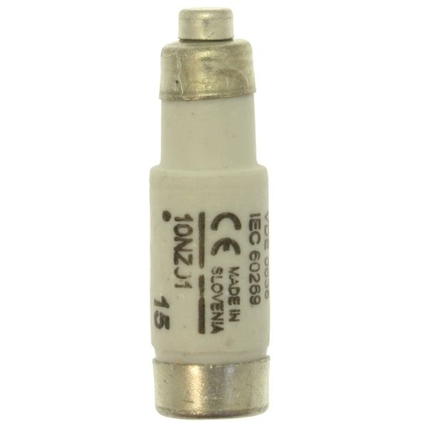 Fuse-link, LV, 10 A, AC 400 V, D01, gL/gG, IEC, time-delay image 2