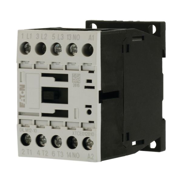 Contactor, 3 pole, 380 V 400 V 5.5 kW, 1 N/O, 220 V 50/60 Hz, AC operation, Screw terminals image 12
