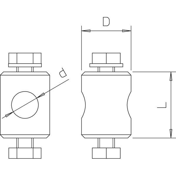 101 BB-16 Iso-Combi fastening bolts 40x30x30 image 2