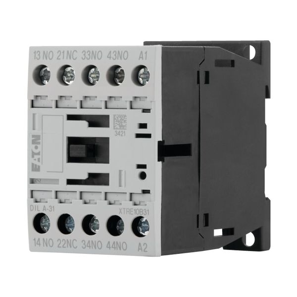 Contactor relay, 190 V 50 Hz, 220 V 60 Hz, 3 N/O, 1 NC, Screw terminals, AC operation image 5