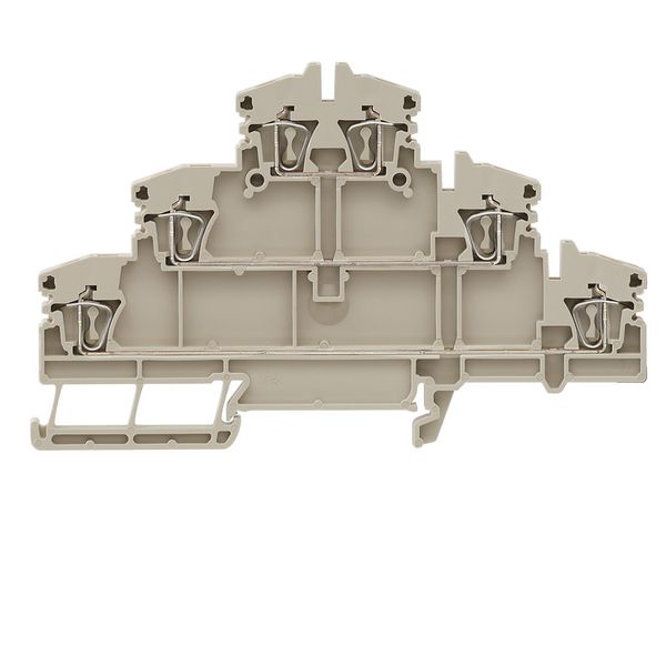 Multi-tier modular terminal, Tension-clamp connection, 2.5 mm², 500 V, image 1