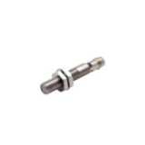 Proximity sensor, inductive, long SUS body M8, shielded, 2 mm, DC, 3-w E2EN0412C image 1