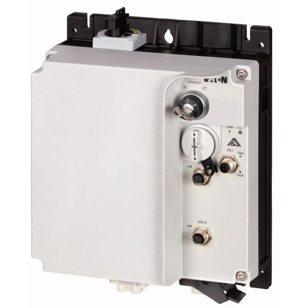 DOL starter, 6.6 A, Sensor input 2, 400/480 V AC, AS-Interface®, S-7.A.E. for 62 modules, HAN Q4/2, with manual override switch image 3