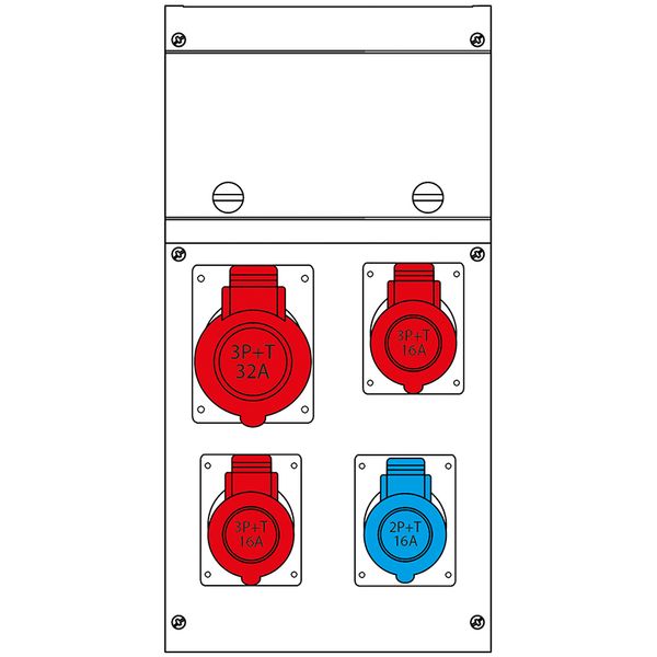 SURF.MOUNT.DISTRIBUTION ASSEMBLY BLOCK4 image 1