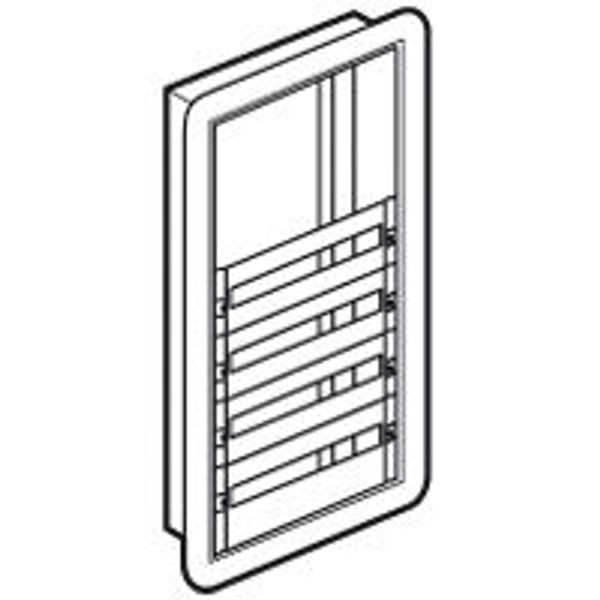 XL3 160 FLUSH MOUNTING TARIFF BLUE+4R image 1