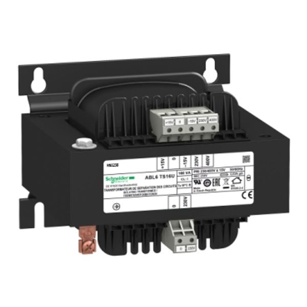 voltage transformer - 230..400 V - 1 x 230 V - 160 VA image 3