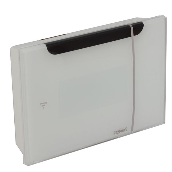 049045 Smarther heating and air conditioning manager with Netatmo surface-mounted version - white image 1